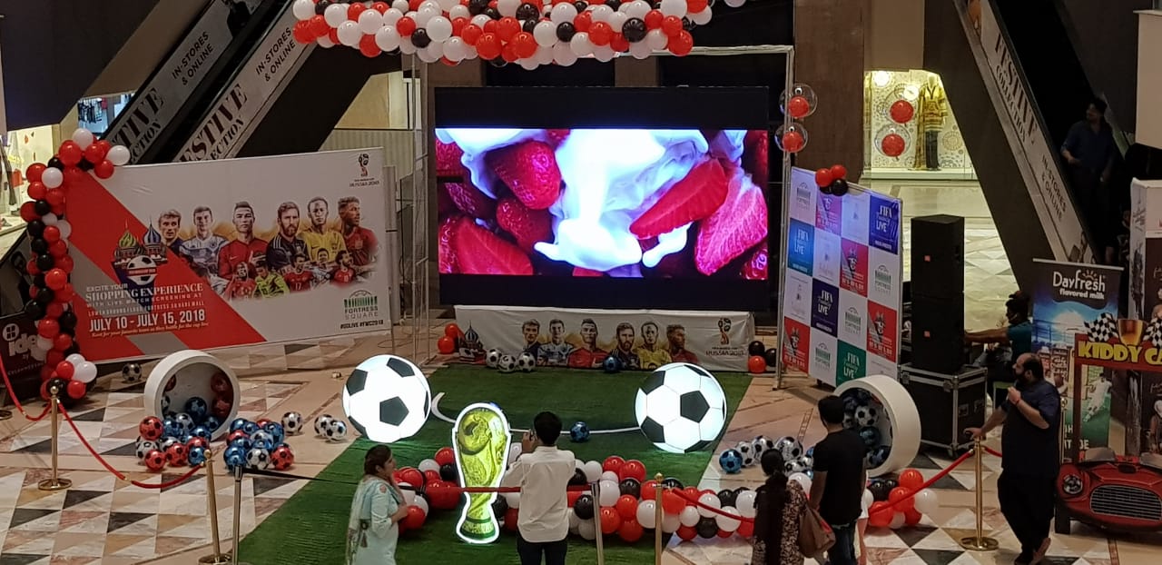 FIFA World Cup Branding At Fortress Square Mall